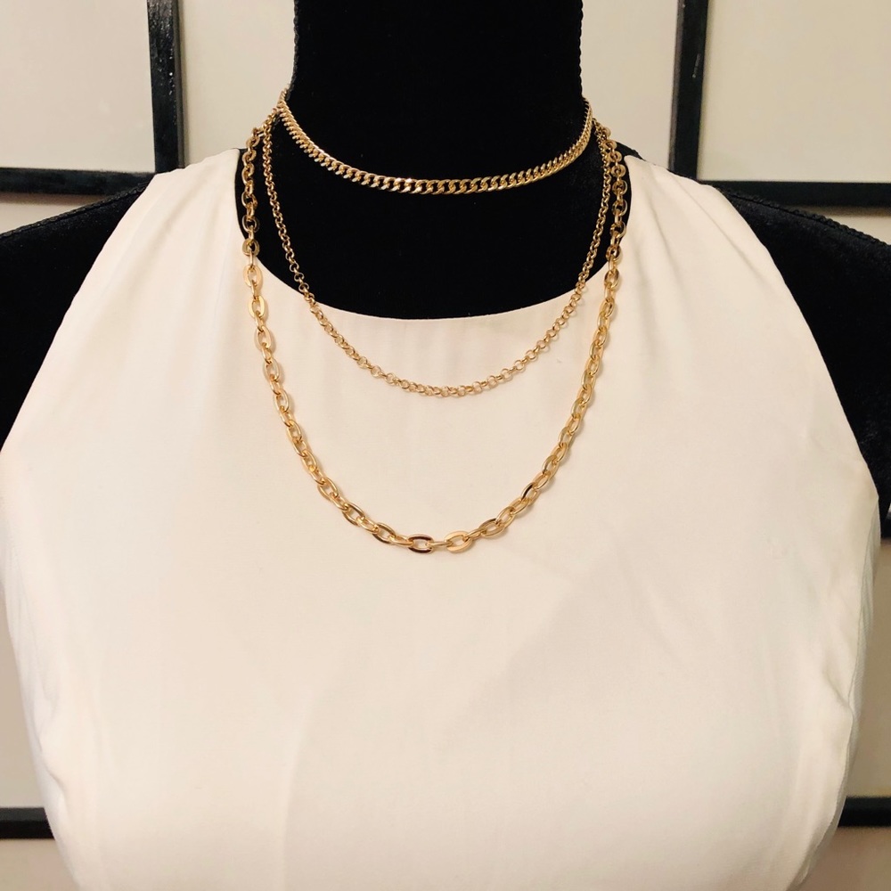 Multiple chains Necklace😍